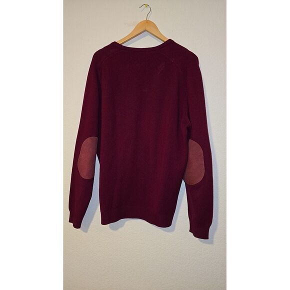 Vintage Mens Pringle Made‎ In Scottland 100% Cashmere Sweater Size 46 V-Neck - Picture 4 of 14